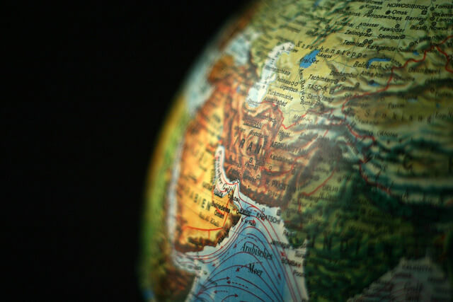 Globe Close-Up